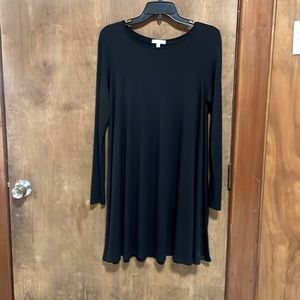 Gianni Bini Black Long Sleeve Dress SZ M